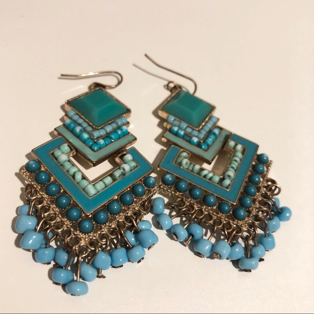 Blue|Turquoise Earrings